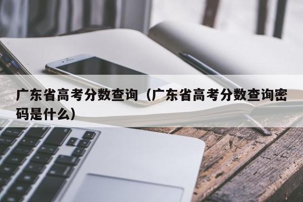 广东省高考分数查询（广东省高考分数查询密码是什么）