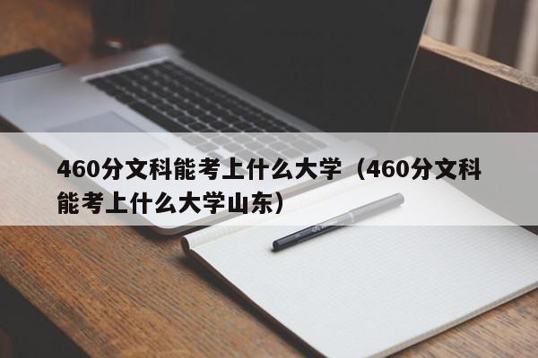 460分文科能考上什么大学（460分文科能考上什么大学山东）