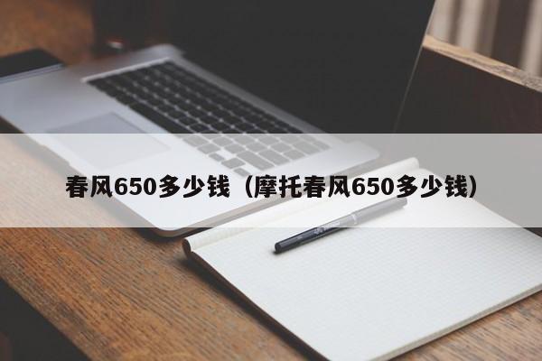 春风650多少钱（摩托春风650多少钱）