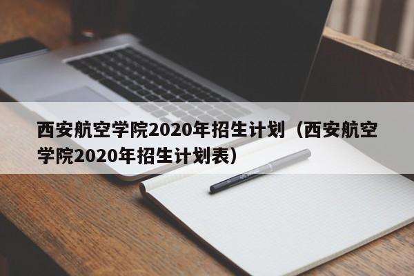 西安航空学院2020年招生计划（西安航空学院2020年招生计划表）