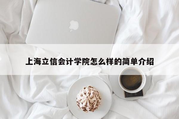 上海立信会计学院怎么样的简单介绍