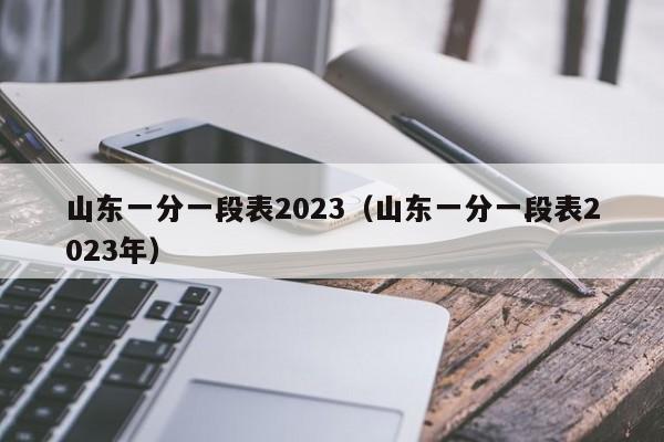 山东一分一段表2023（山东一分一段表2023年）