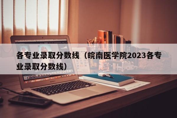 各专业录取分数线（皖南医学院2023各专业录取分数线）